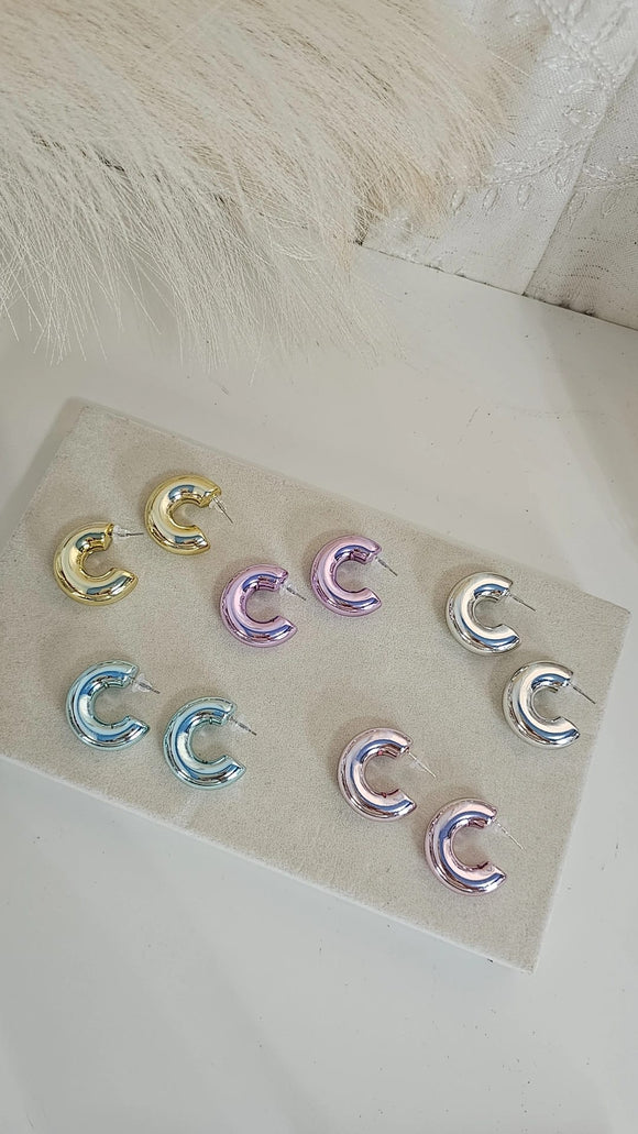 Metallic Bold Earrings